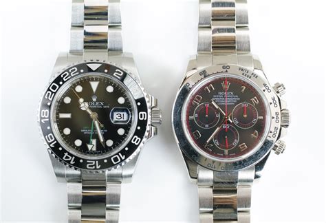 Rolex white gold vs stainless